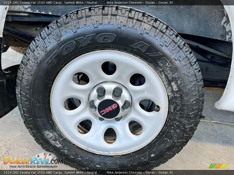 2014 GMC Savana Van 1500 AWD Cargo Wheel Photo #15