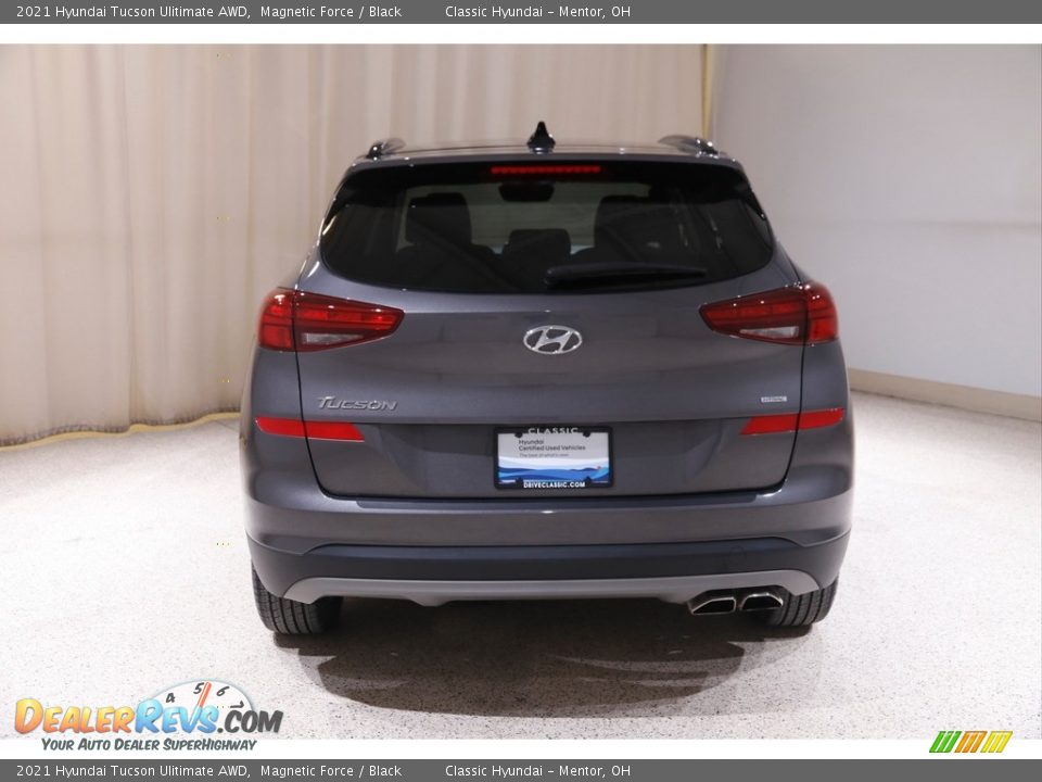 2021 Hyundai Tucson Ulitimate AWD Magnetic Force / Black Photo #20