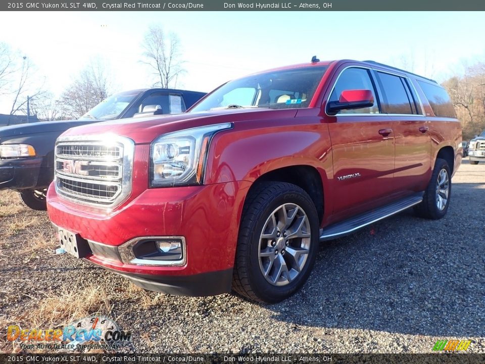 2015 GMC Yukon XL SLT 4WD Crystal Red Tintcoat / Cocoa/Dune Photo #5