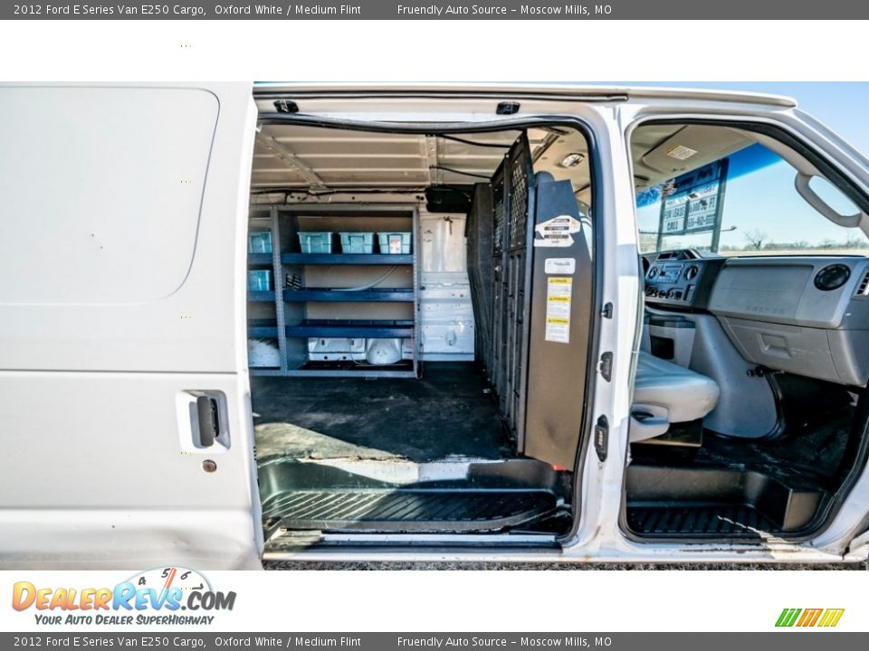 2012 Ford E Series Van E250 Cargo Oxford White / Medium Flint Photo #22