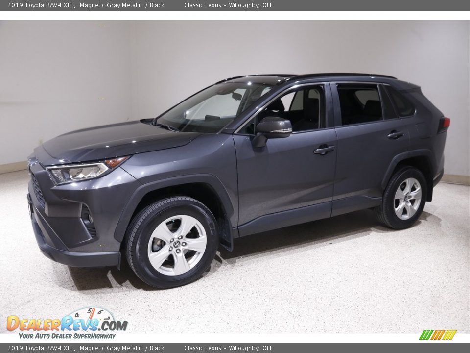 2019 Toyota RAV4 XLE Magnetic Gray Metallic / Black Photo #3