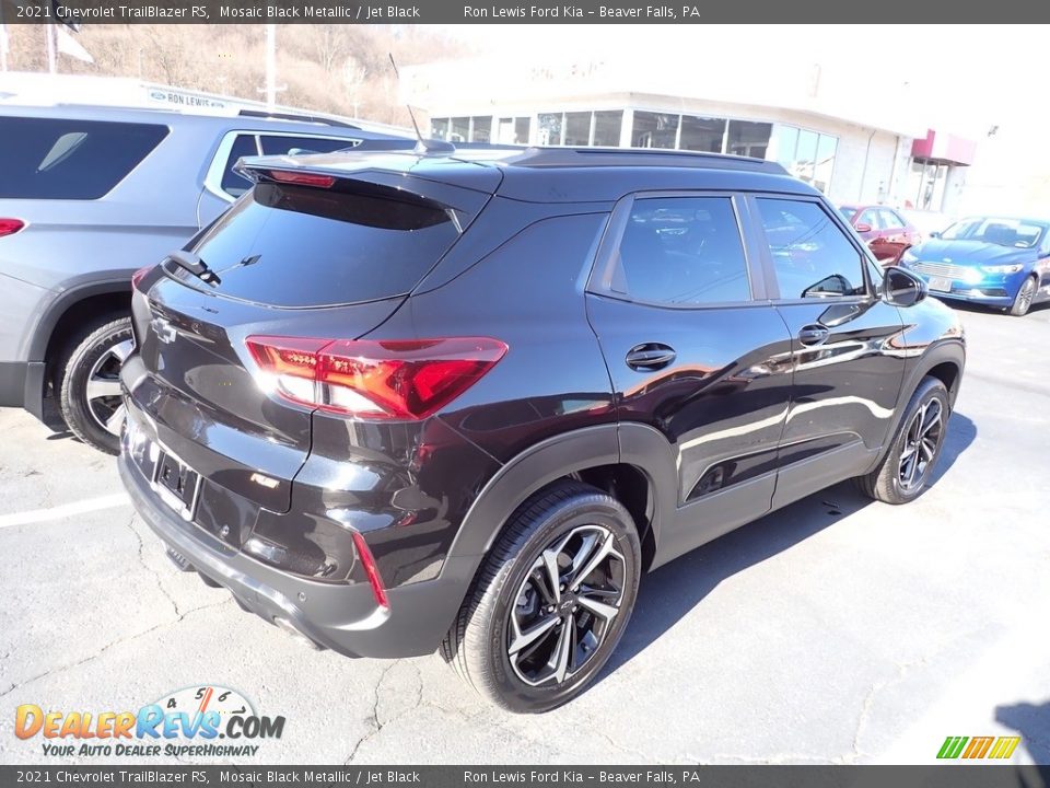 2021 Chevrolet TrailBlazer RS Mosaic Black Metallic / Jet Black Photo #4