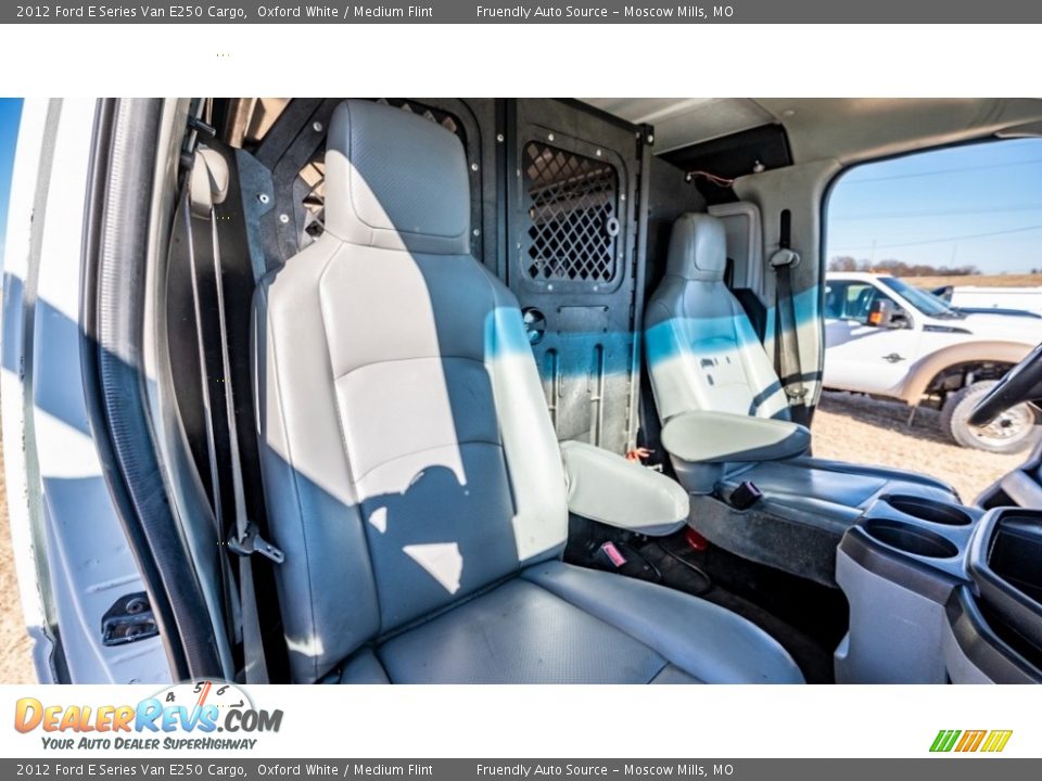 2012 Ford E Series Van E250 Cargo Oxford White / Medium Flint Photo #26