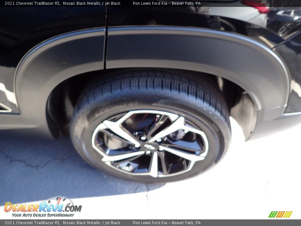 2021 Chevrolet TrailBlazer RS Mosaic Black Metallic / Jet Black Photo #5