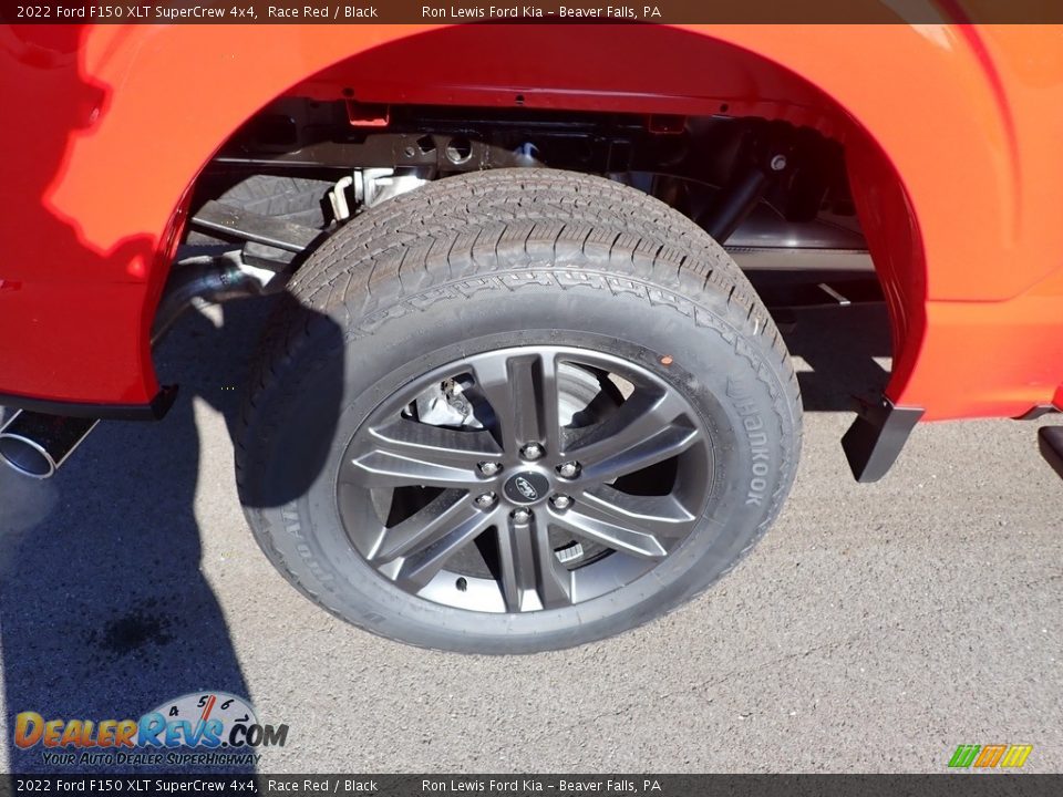 2022 Ford F150 XLT SuperCrew 4x4 Race Red / Black Photo #9