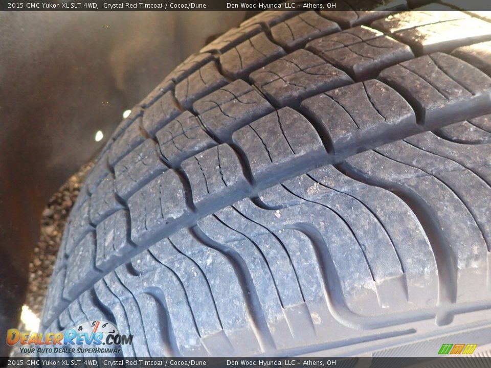 2015 GMC Yukon XL SLT 4WD Crystal Red Tintcoat / Cocoa/Dune Photo #13