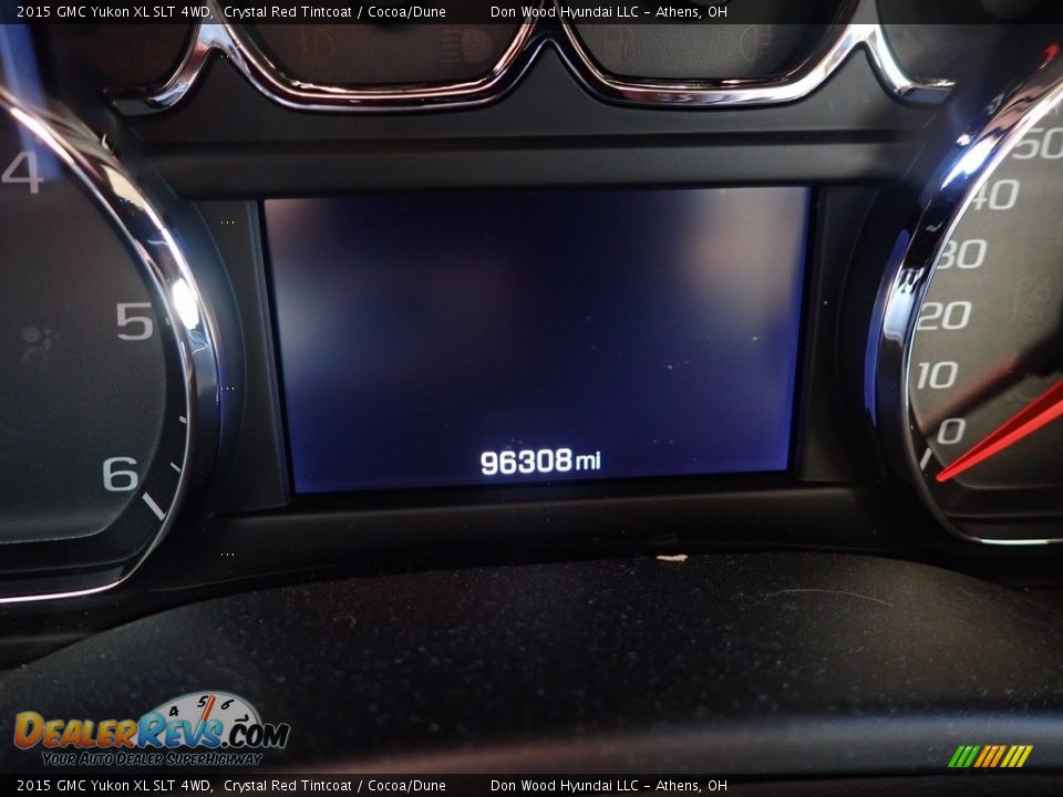 2015 GMC Yukon XL SLT 4WD Crystal Red Tintcoat / Cocoa/Dune Photo #14