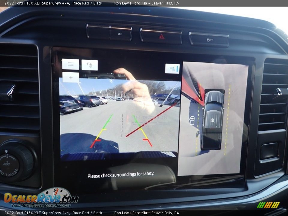 2022 Ford F150 XLT SuperCrew 4x4 Race Red / Black Photo #19