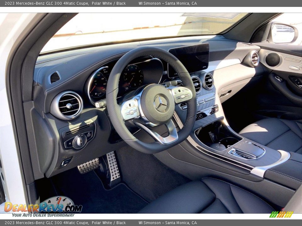 2023 Mercedes-Benz GLC 300 4Matic Coupe Polar White / Black Photo #4