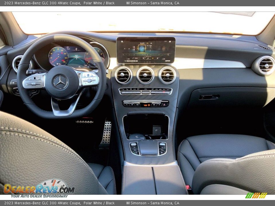 Dashboard of 2023 Mercedes-Benz GLC 300 4Matic Coupe Photo #6