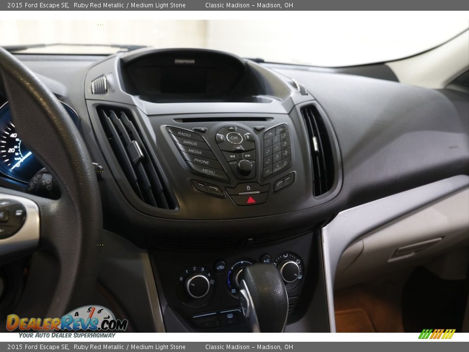 2015 Ford Escape SE Ruby Red Metallic / Medium Light Stone Photo #9