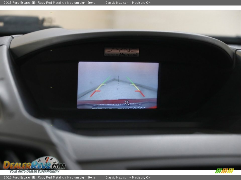 2015 Ford Escape SE Ruby Red Metallic / Medium Light Stone Photo #12