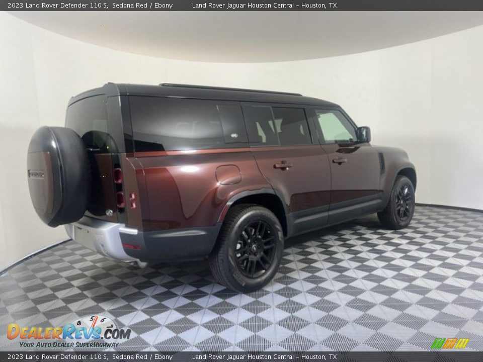 2023 Land Rover Defender 110 S Sedona Red / Ebony Photo #2