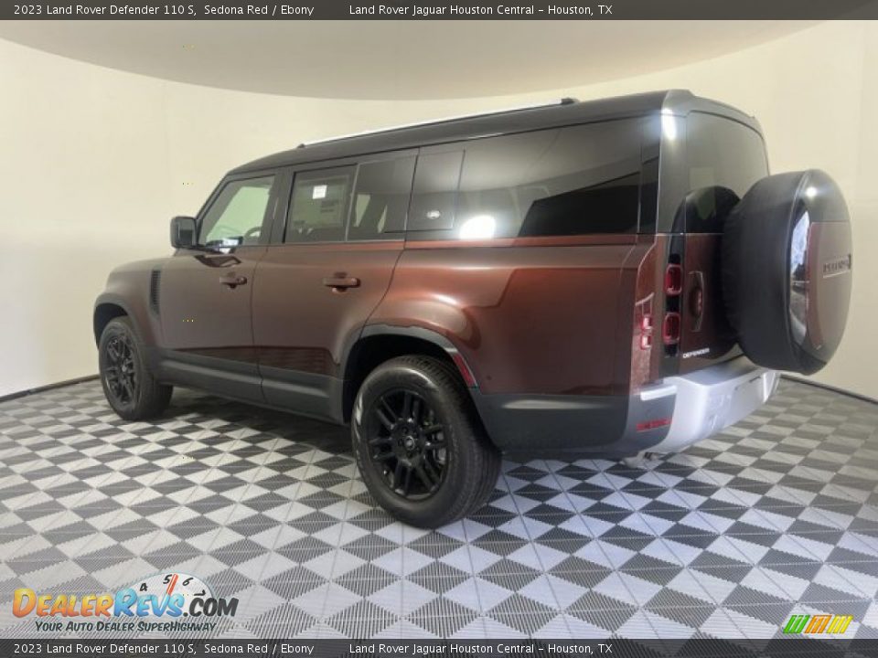 2023 Land Rover Defender 110 S Sedona Red / Ebony Photo #9