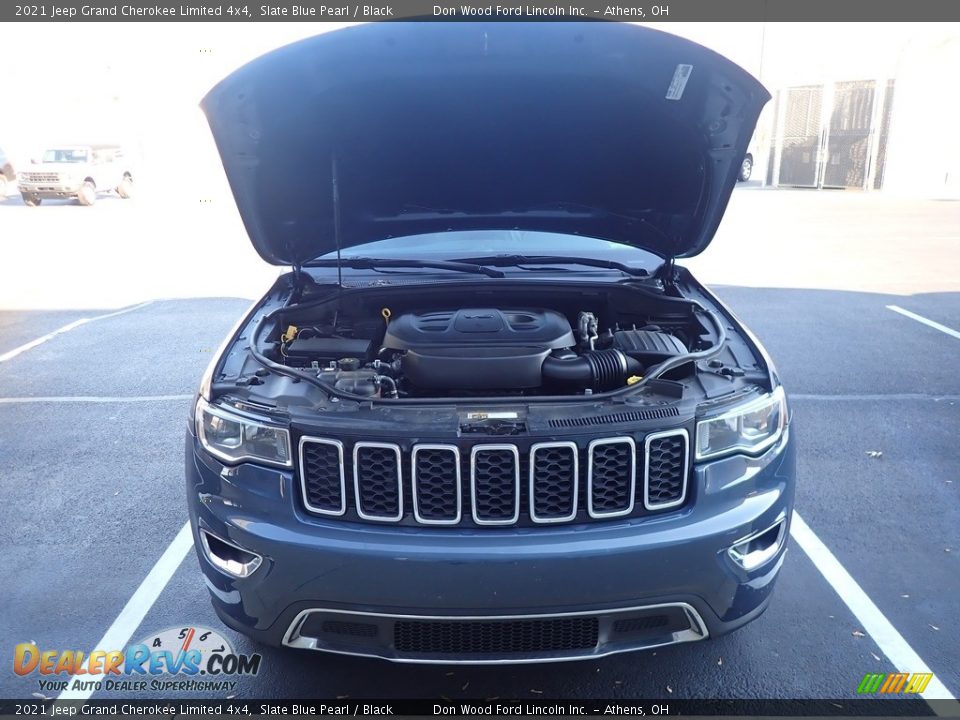 2021 Jeep Grand Cherokee Limited 4x4 Slate Blue Pearl / Black Photo #4