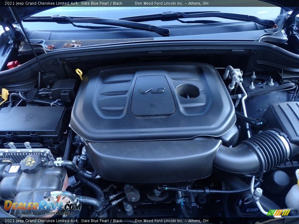 2021 Jeep Grand Cherokee Limited 4x4 Slate Blue Pearl / Black Photo #5