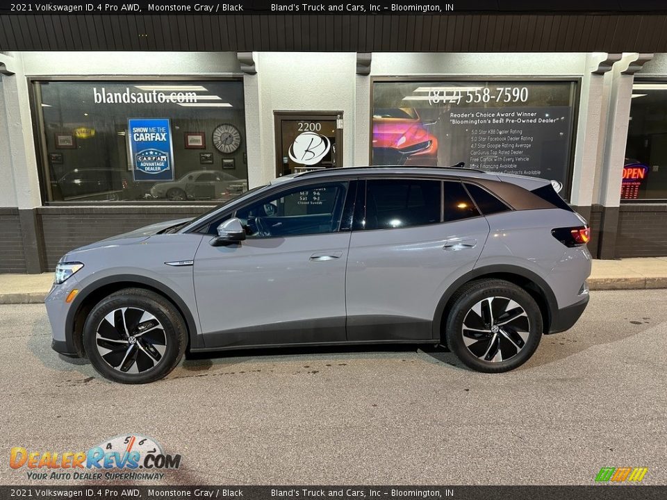 2021 Volkswagen ID.4 Pro AWD Moonstone Gray / Black Photo #1