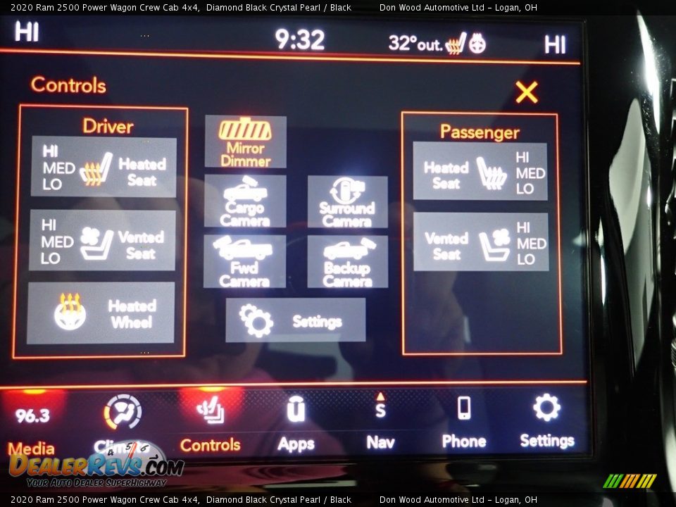 2020 Ram 2500 Power Wagon Crew Cab 4x4 Diamond Black Crystal Pearl / Black Photo #2