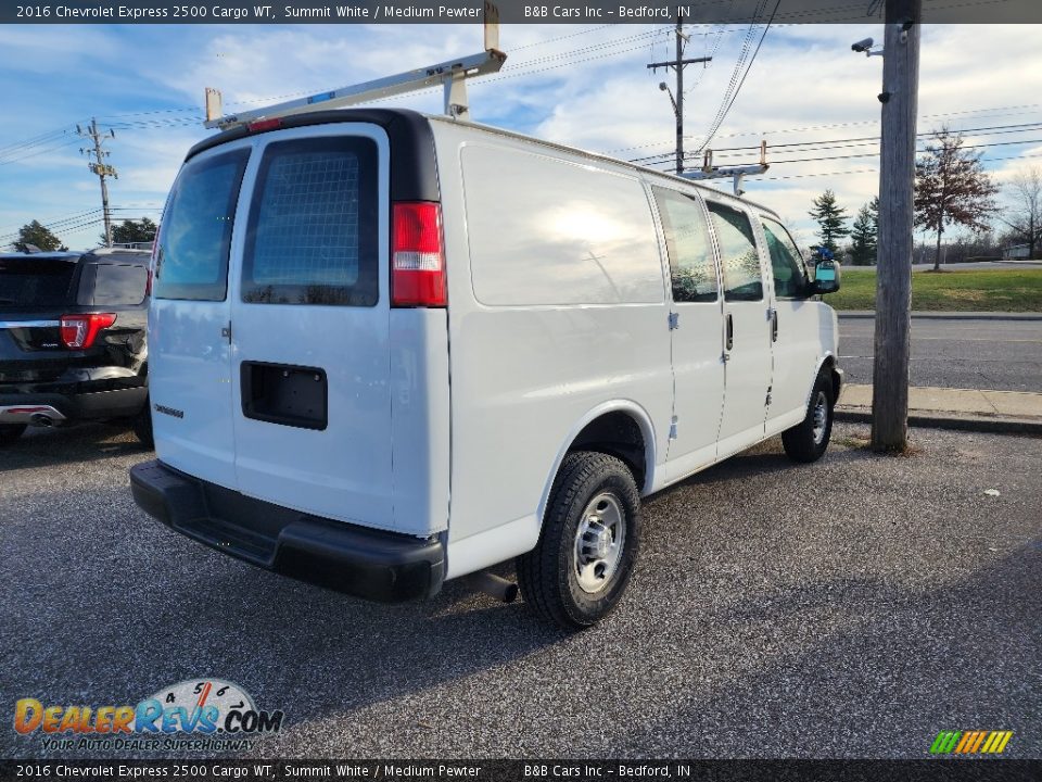 2016 Chevrolet Express 2500 Cargo WT Summit White / Medium Pewter Photo #4