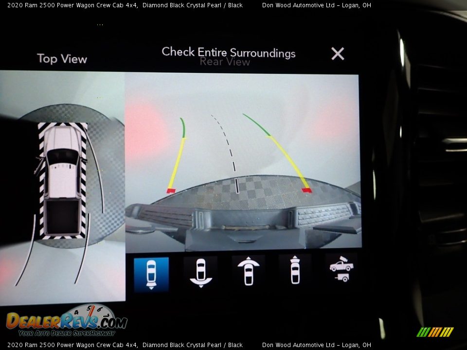 2020 Ram 2500 Power Wagon Crew Cab 4x4 Diamond Black Crystal Pearl / Black Photo #3
