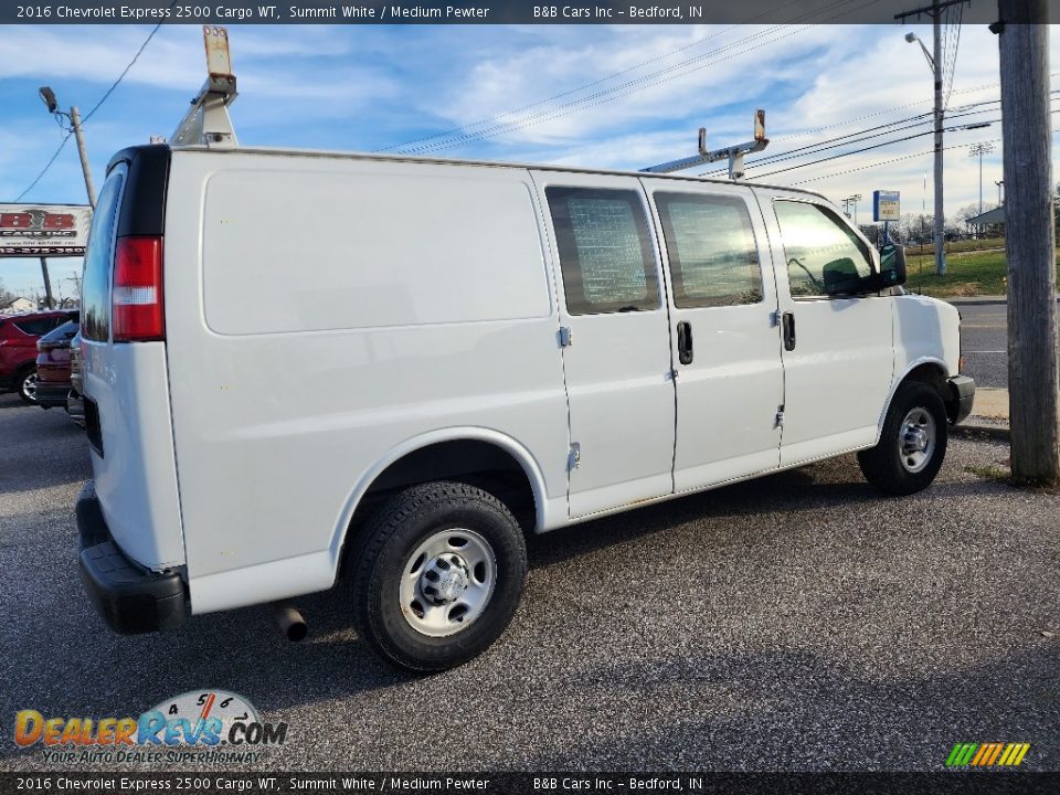 2016 Chevrolet Express 2500 Cargo WT Summit White / Medium Pewter Photo #5