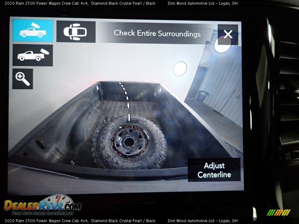 2020 Ram 2500 Power Wagon Crew Cab 4x4 Diamond Black Crystal Pearl / Black Photo #4