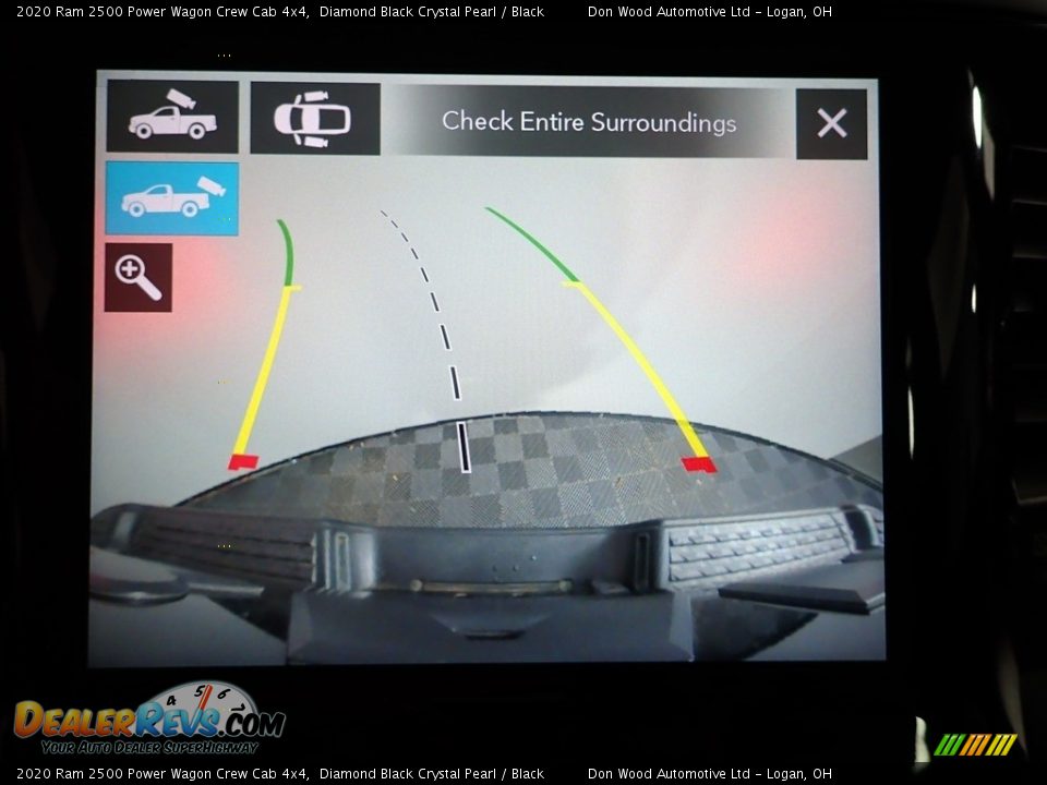 2020 Ram 2500 Power Wagon Crew Cab 4x4 Diamond Black Crystal Pearl / Black Photo #7