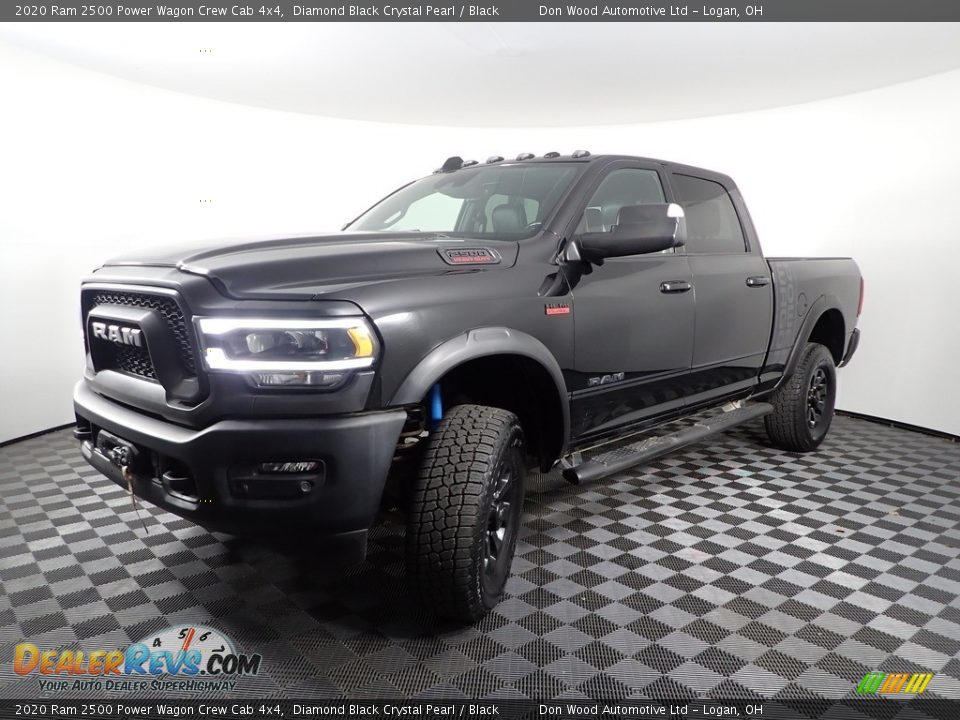 2020 Ram 2500 Power Wagon Crew Cab 4x4 Diamond Black Crystal Pearl / Black Photo #10