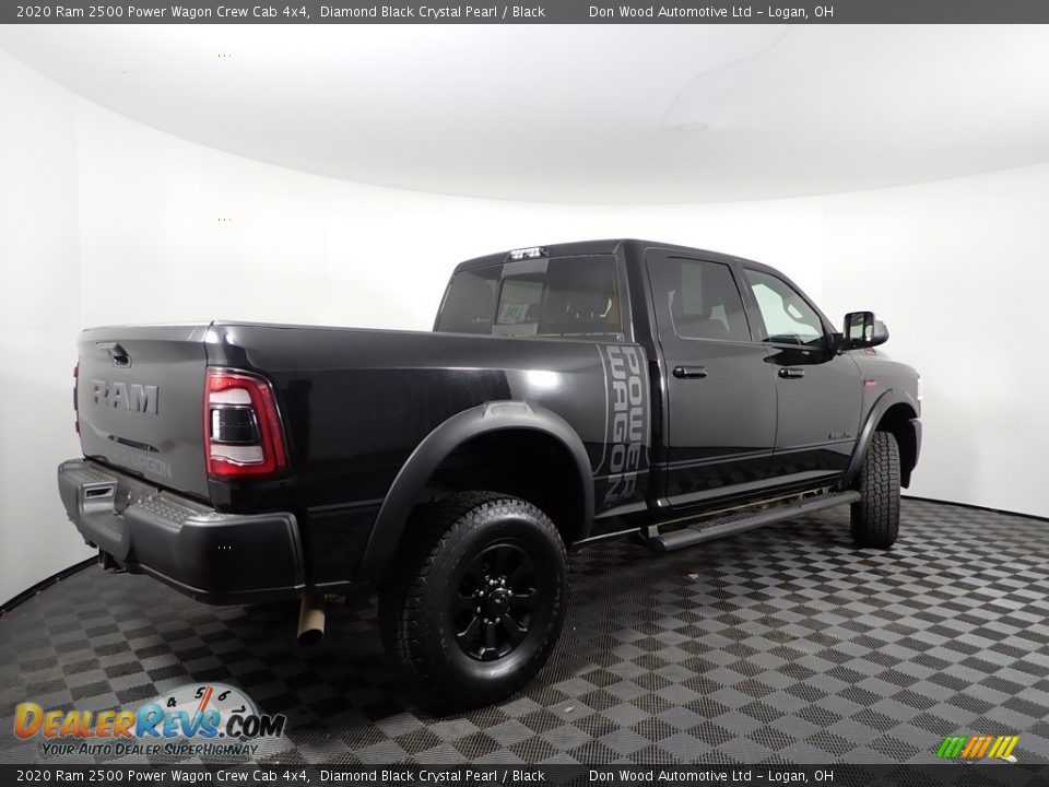 2020 Ram 2500 Power Wagon Crew Cab 4x4 Diamond Black Crystal Pearl / Black Photo #14