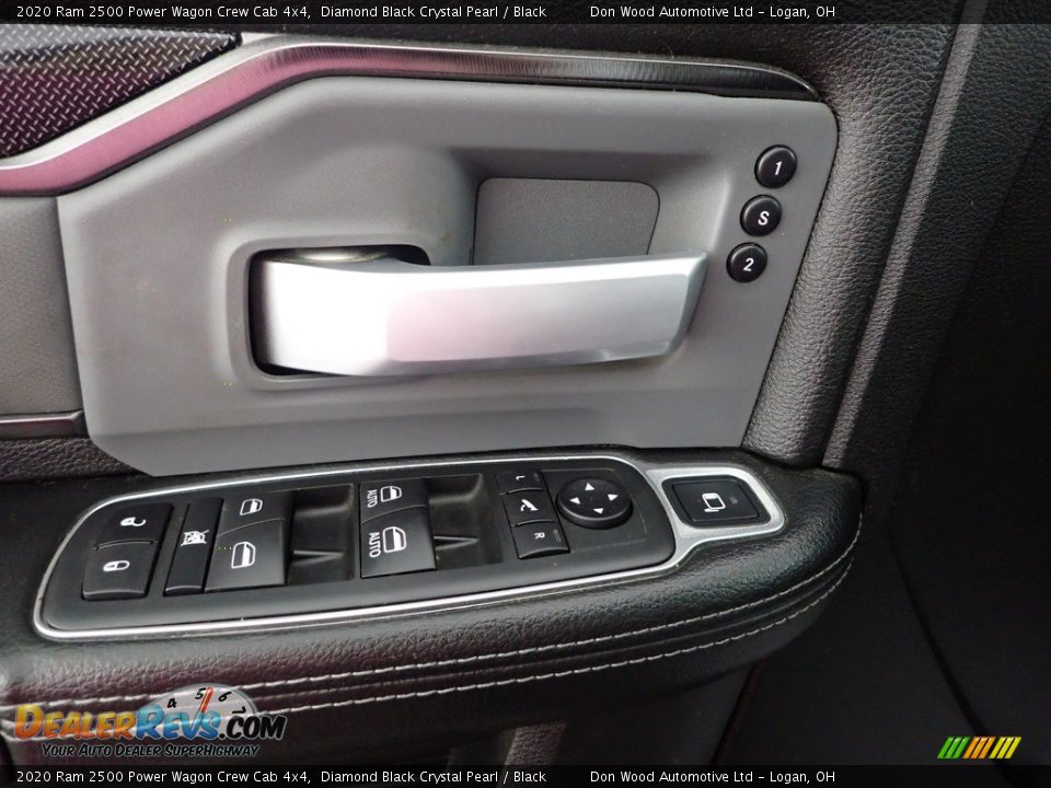 2020 Ram 2500 Power Wagon Crew Cab 4x4 Diamond Black Crystal Pearl / Black Photo #16