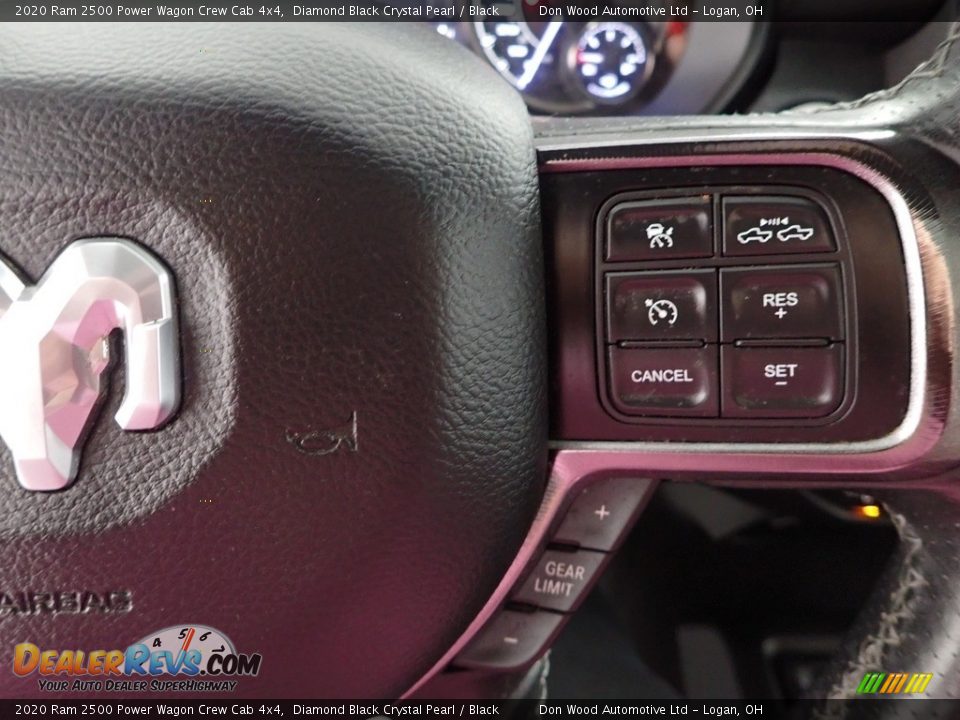 2020 Ram 2500 Power Wagon Crew Cab 4x4 Diamond Black Crystal Pearl / Black Photo #21