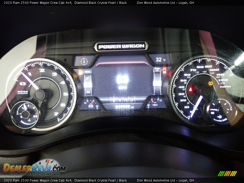 2020 Ram 2500 Power Wagon Crew Cab 4x4 Diamond Black Crystal Pearl / Black Photo #22