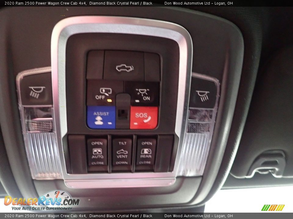 2020 Ram 2500 Power Wagon Crew Cab 4x4 Diamond Black Crystal Pearl / Black Photo #26