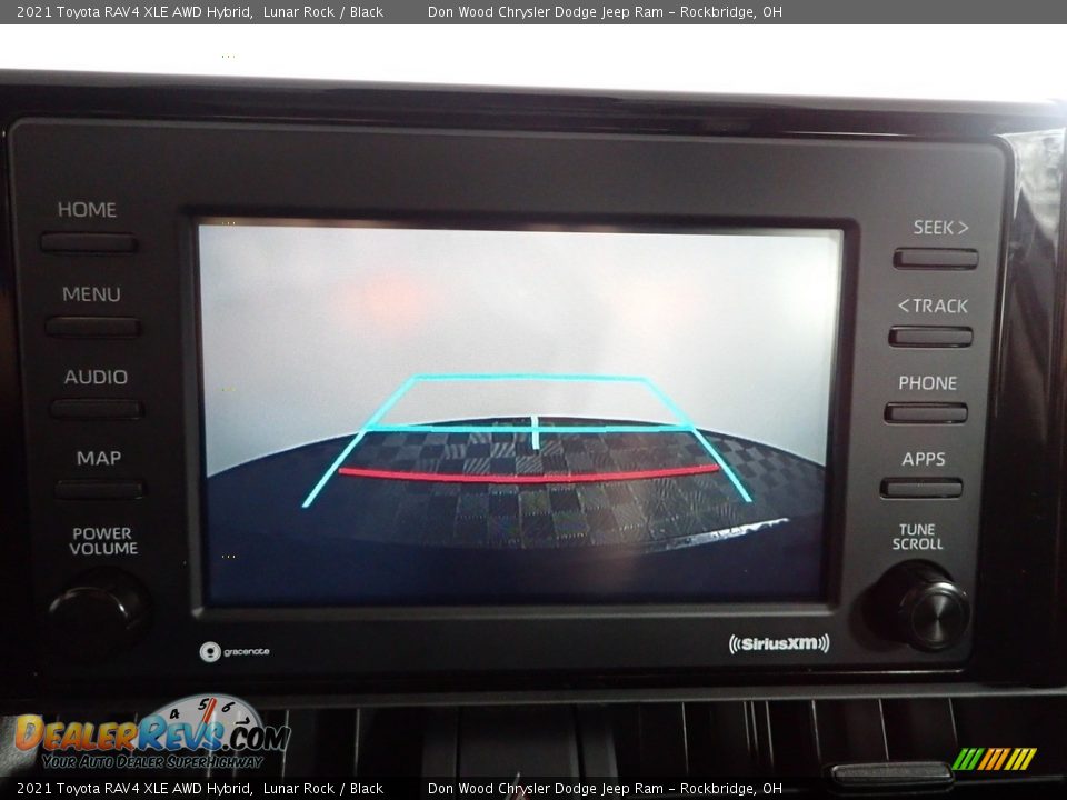2021 Toyota RAV4 XLE AWD Hybrid Lunar Rock / Black Photo #3