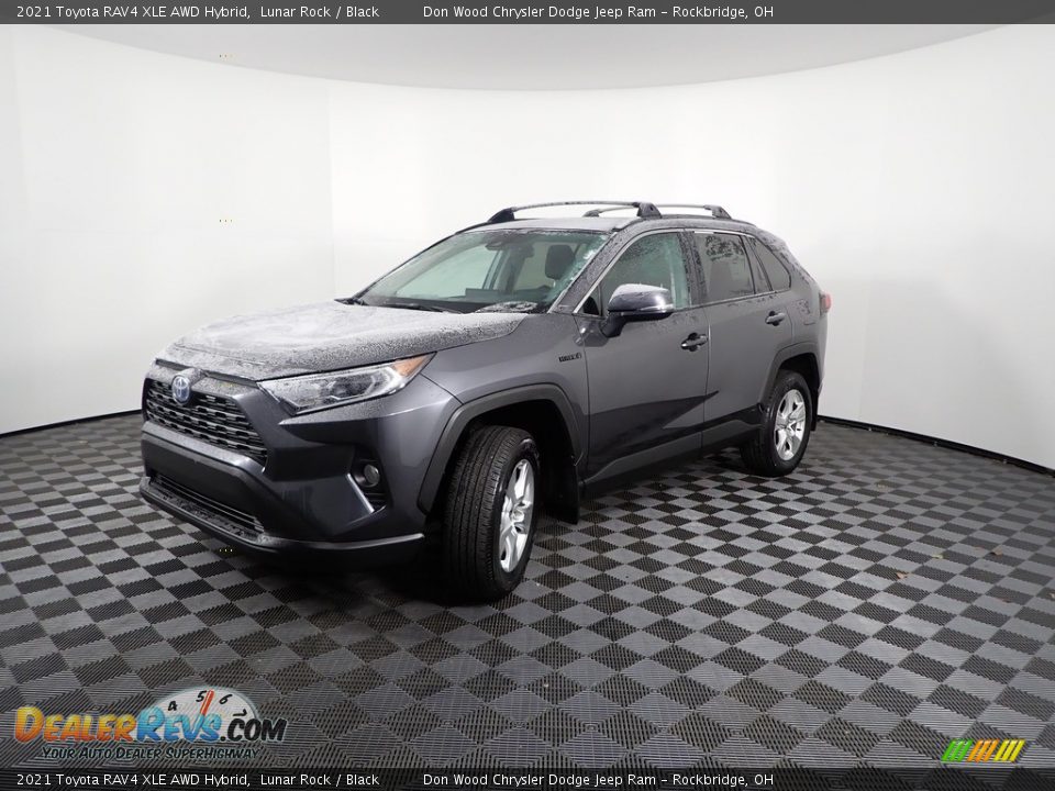 2021 Toyota RAV4 XLE AWD Hybrid Lunar Rock / Black Photo #6