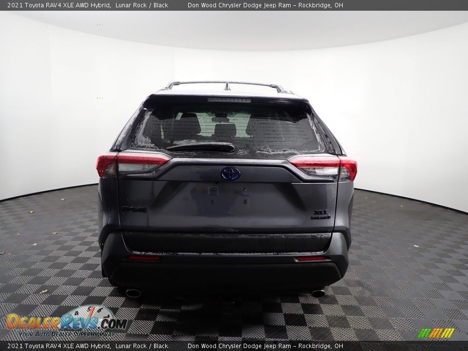 2021 Toyota RAV4 XLE AWD Hybrid Lunar Rock / Black Photo #8