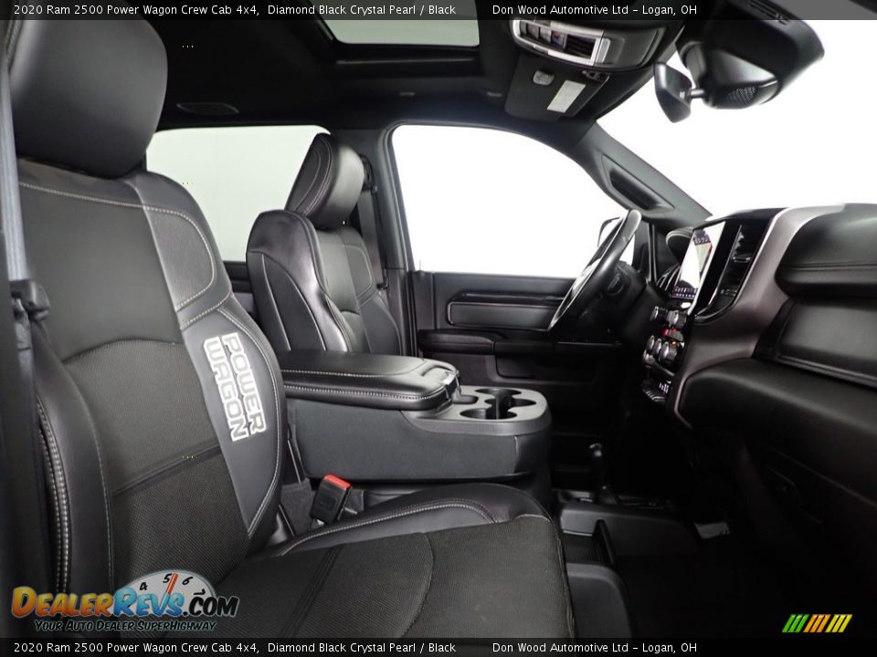 2020 Ram 2500 Power Wagon Crew Cab 4x4 Diamond Black Crystal Pearl / Black Photo #33