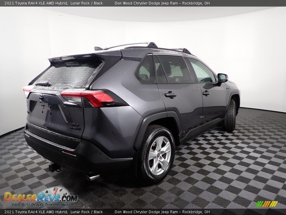 2021 Toyota RAV4 XLE AWD Hybrid Lunar Rock / Black Photo #11