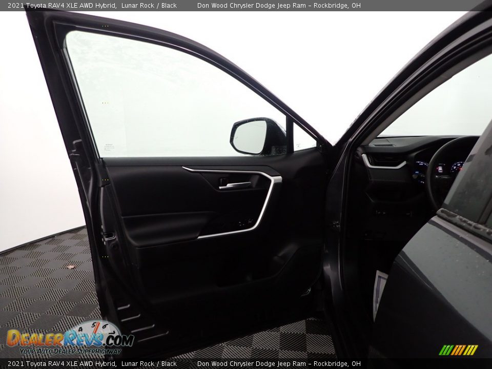 2021 Toyota RAV4 XLE AWD Hybrid Lunar Rock / Black Photo #12