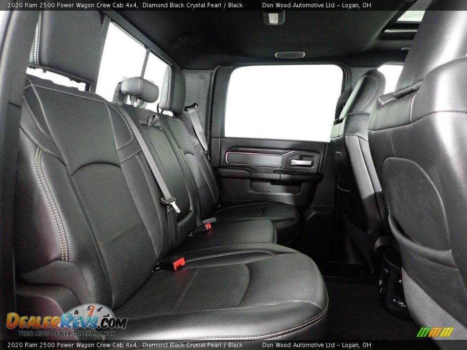 2020 Ram 2500 Power Wagon Crew Cab 4x4 Diamond Black Crystal Pearl / Black Photo #36