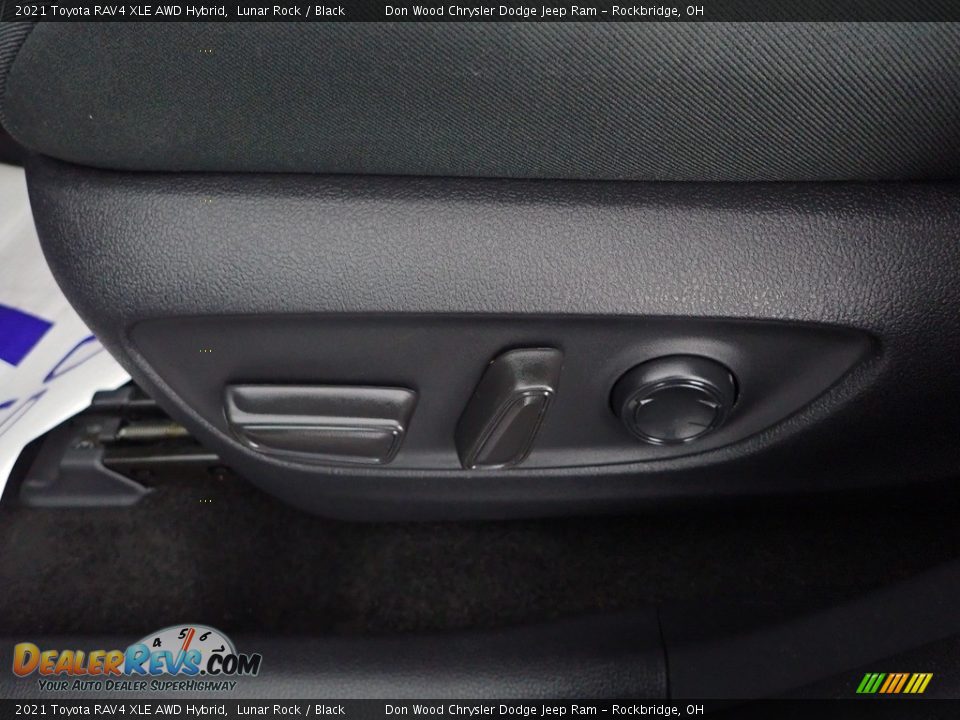 2021 Toyota RAV4 XLE AWD Hybrid Lunar Rock / Black Photo #14