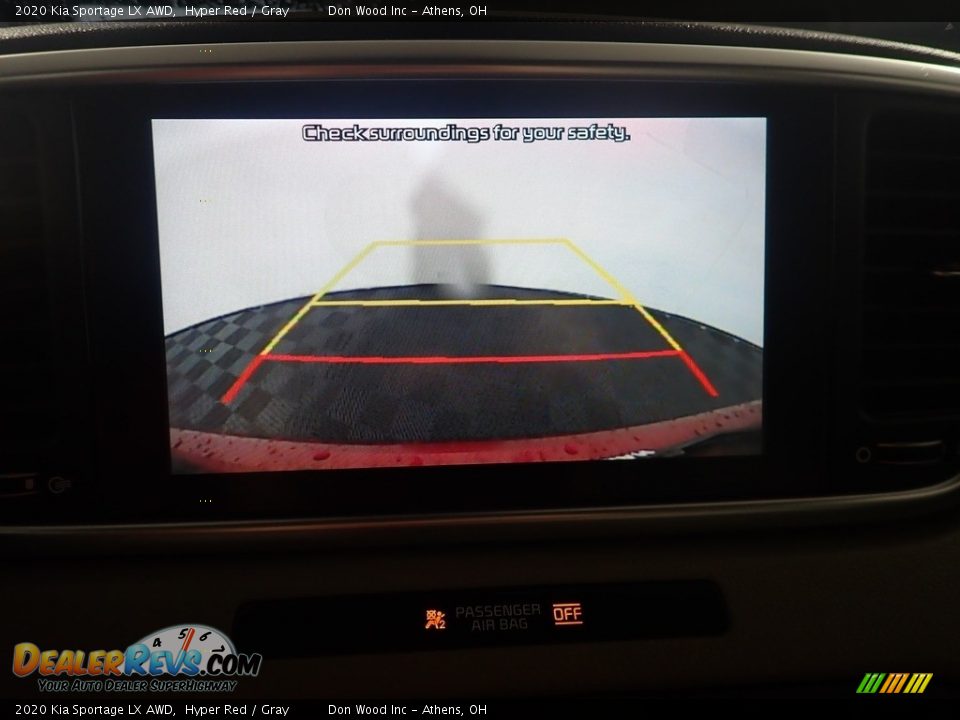2020 Kia Sportage LX AWD Hyper Red / Gray Photo #2