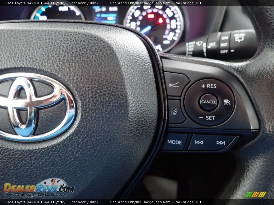 2021 Toyota RAV4 XLE AWD Hybrid Lunar Rock / Black Photo #18