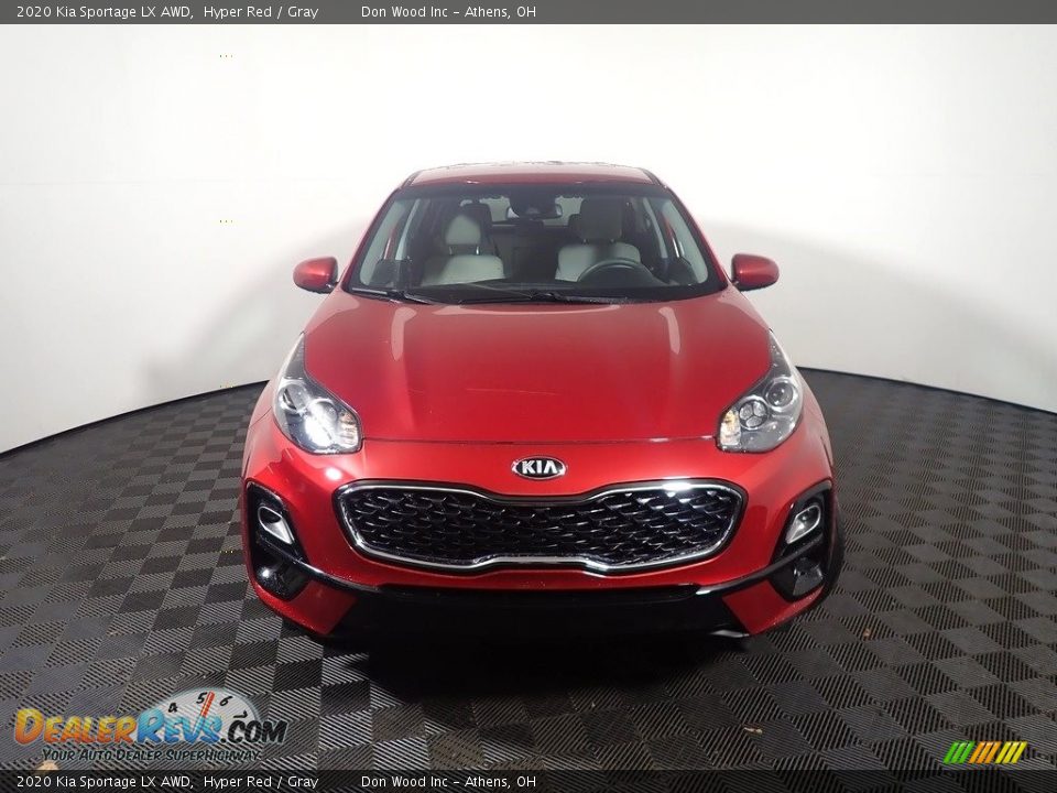 2020 Kia Sportage LX AWD Hyper Red / Gray Photo #4