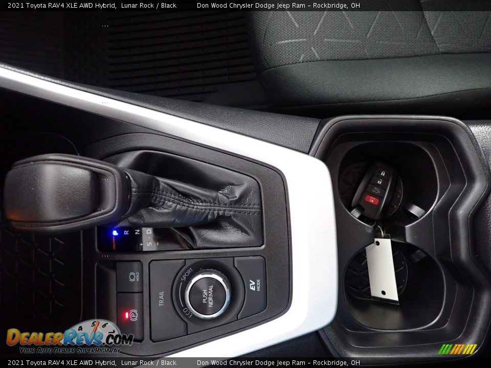 2021 Toyota RAV4 XLE AWD Hybrid Lunar Rock / Black Photo #21