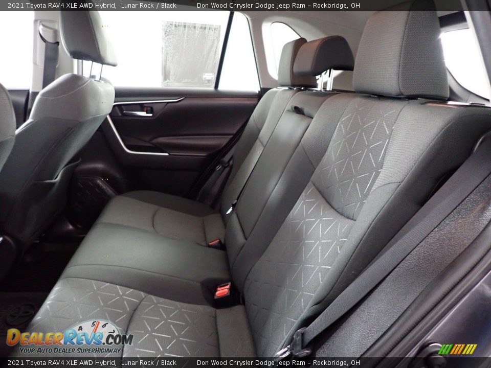 2021 Toyota RAV4 XLE AWD Hybrid Lunar Rock / Black Photo #24