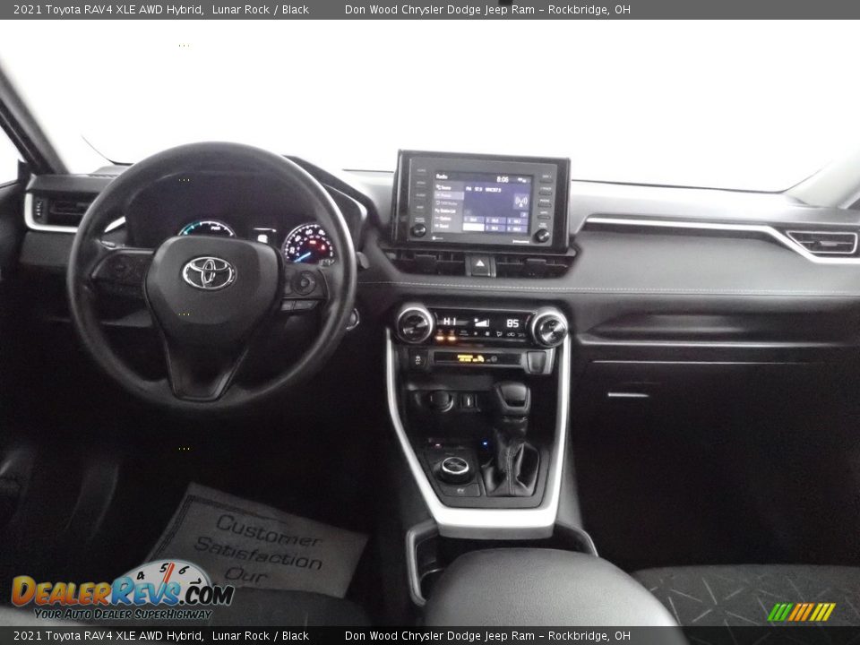 2021 Toyota RAV4 XLE AWD Hybrid Lunar Rock / Black Photo #25