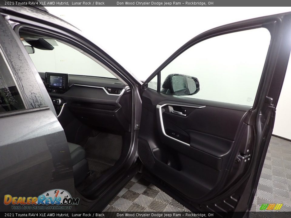 2021 Toyota RAV4 XLE AWD Hybrid Lunar Rock / Black Photo #26