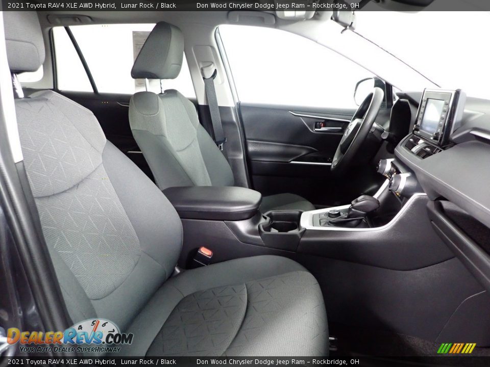 2021 Toyota RAV4 XLE AWD Hybrid Lunar Rock / Black Photo #27