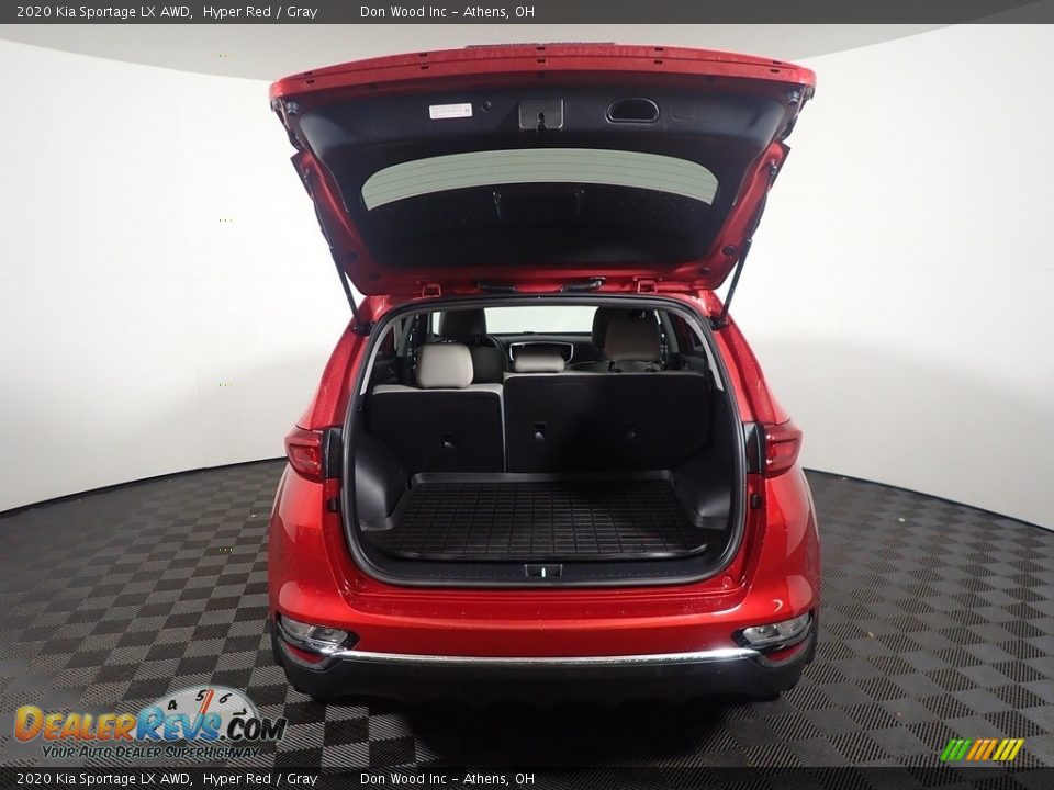 2020 Kia Sportage LX AWD Hyper Red / Gray Photo #12